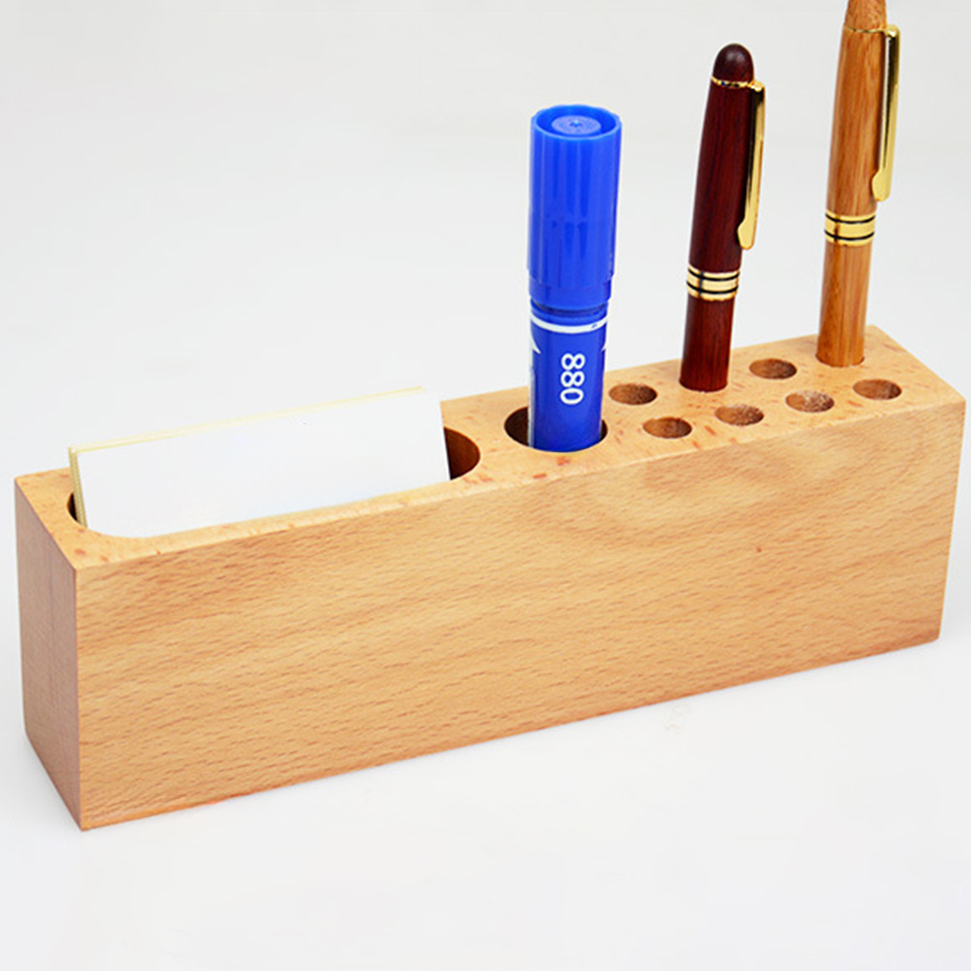 Wooden Pencil Holder Organizer2