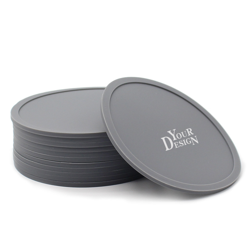 Non Slip Silicone Coasters1