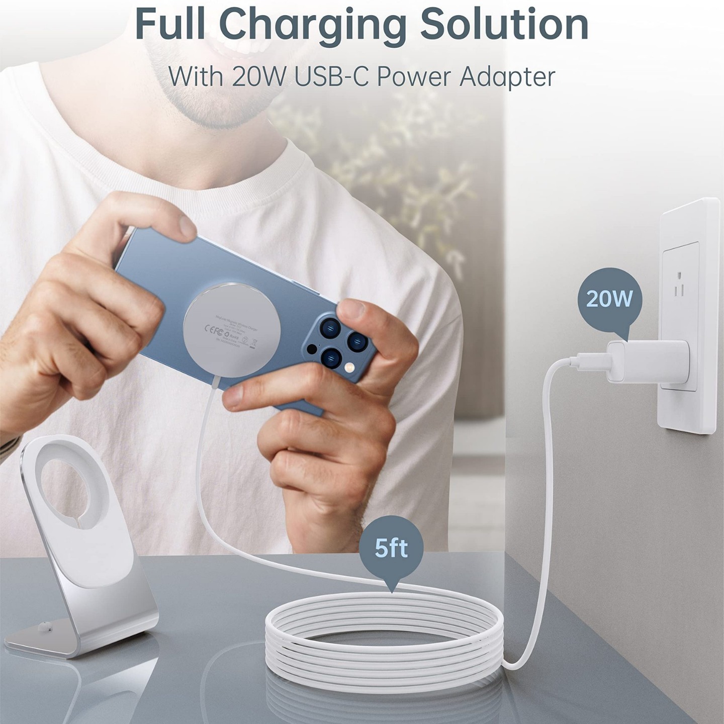 Magnetic Wireless Charging Station2