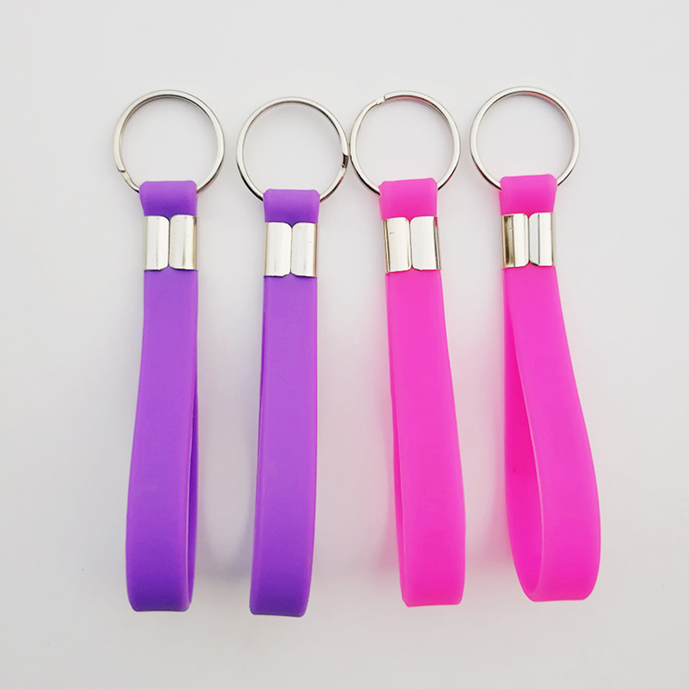Silicone Bracelet Key Chain2