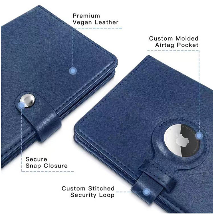 Travel Passport Wallet With Tracker Cover2