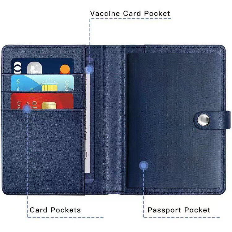 Travel Passport Wallet With Tracker Cover3