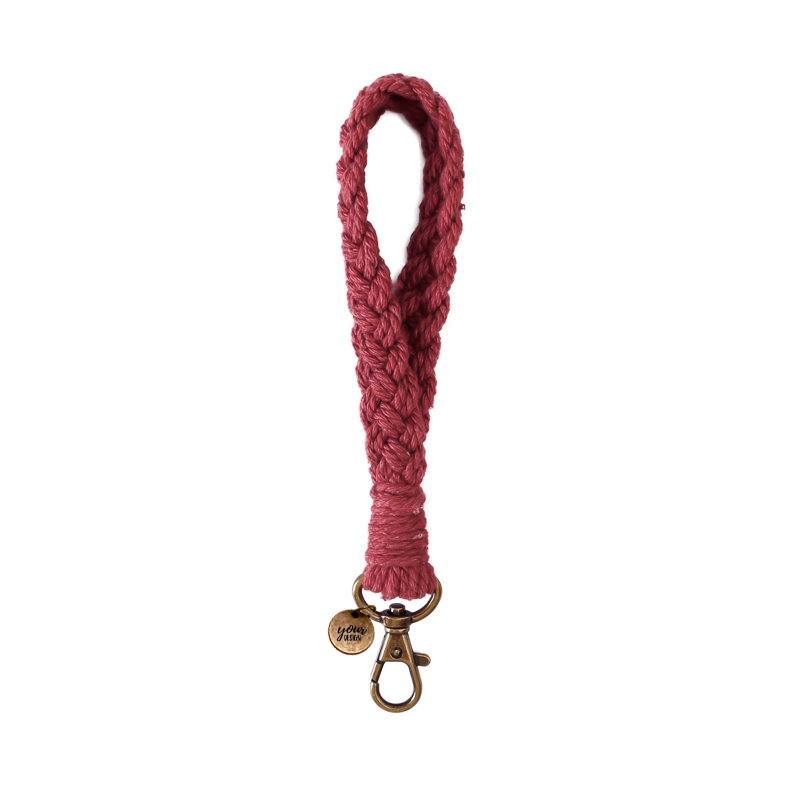 Boho Macrame Cell Phone Lanyard1