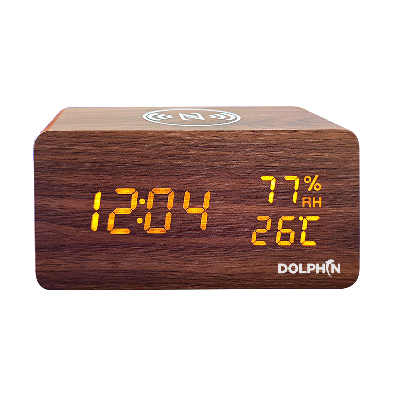 LED Alarm Clock with Temperature 