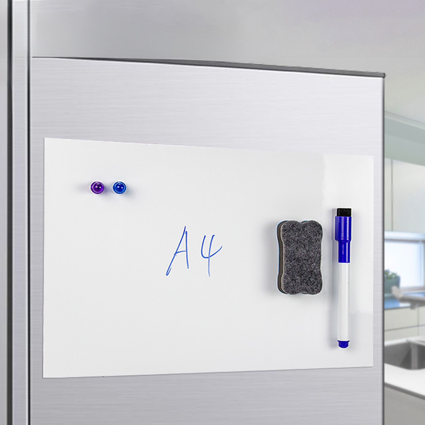 Fridge Magnetic Whiteboard 3