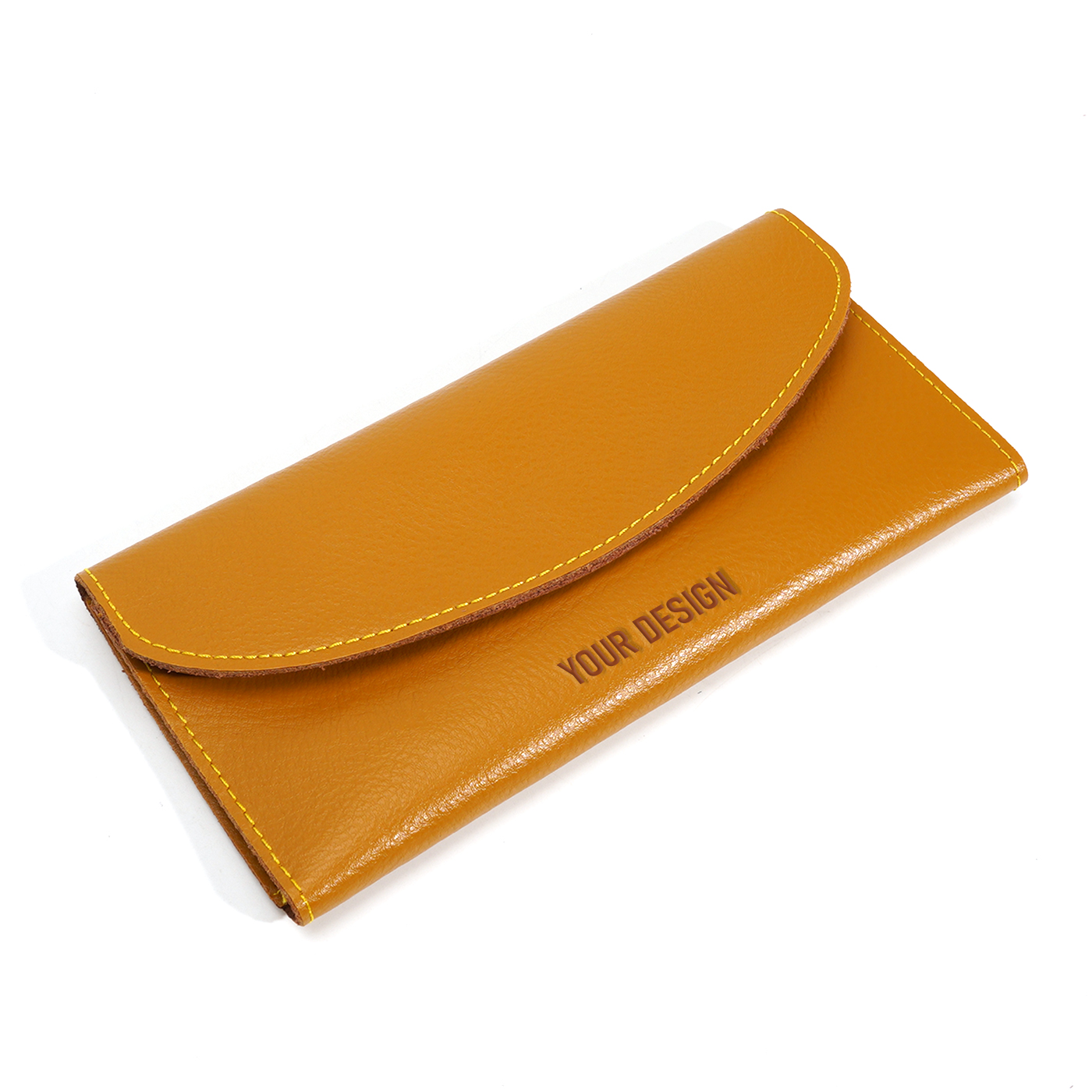 Long Bifold Business Coin Pocket