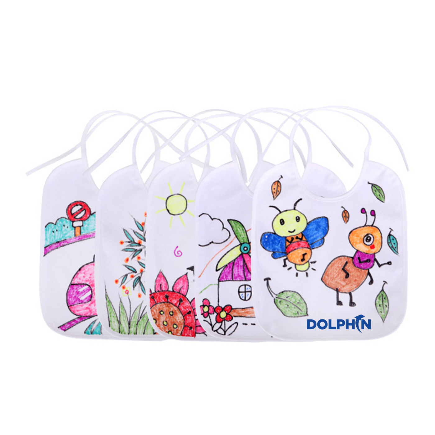  DIY Baby Drool Bib Decorating Kit 