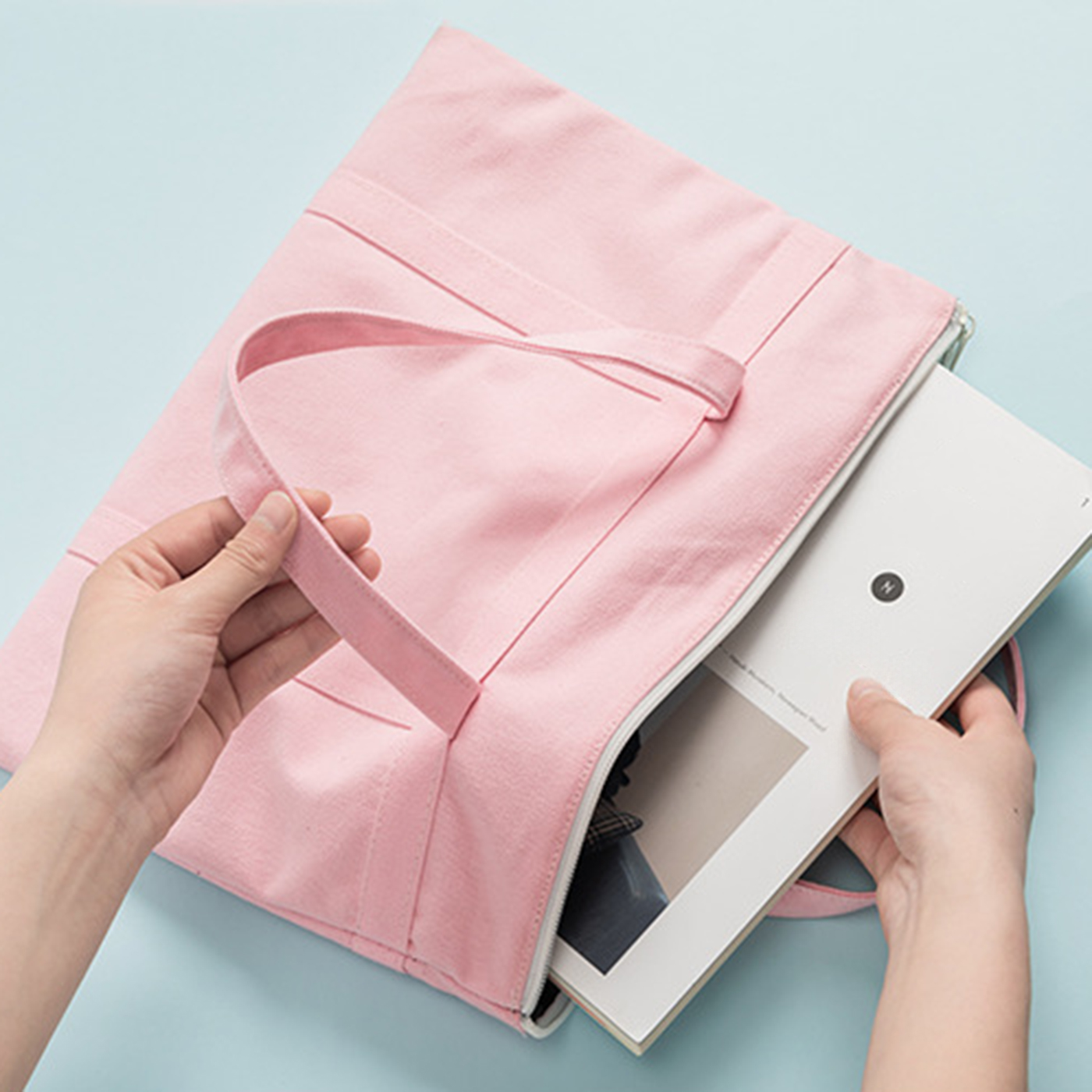 Portable Canvas File Bag 5