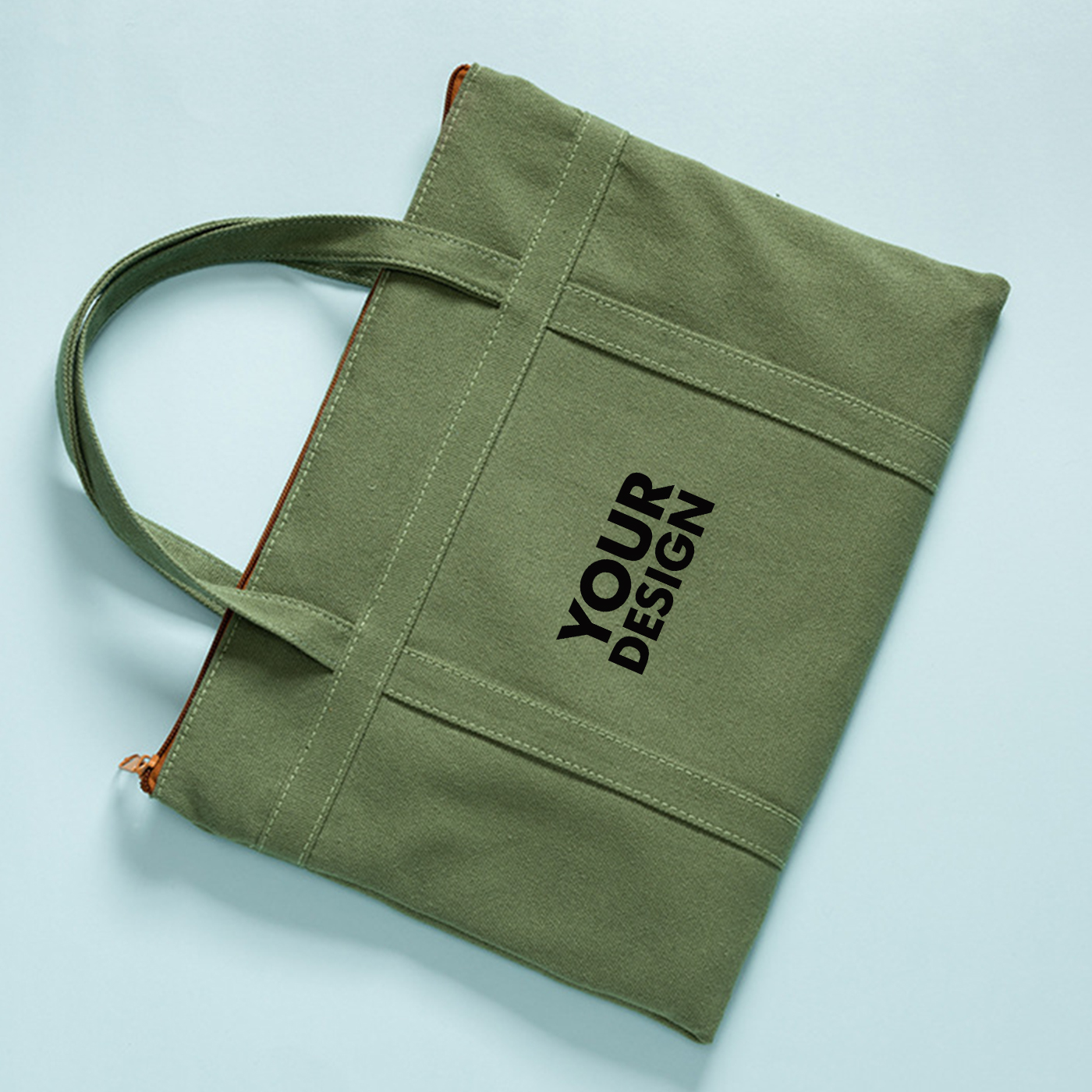 Portable Canvas File Bag 4
