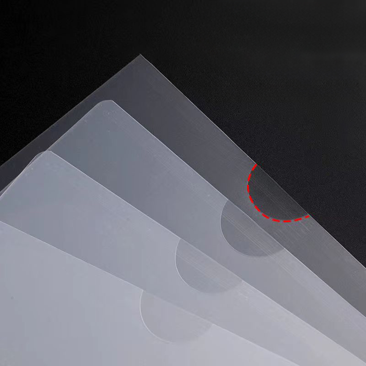 Transparent File Folder 2