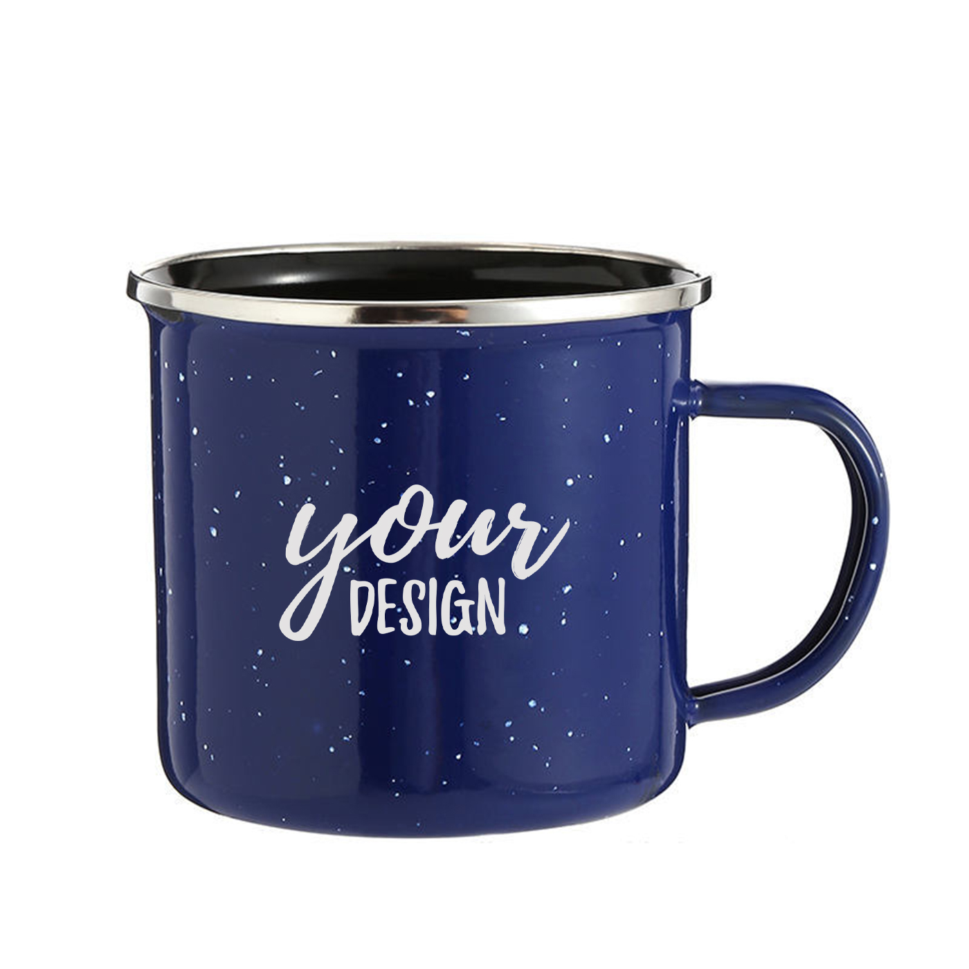 Enamel Cup With Printing Logo1