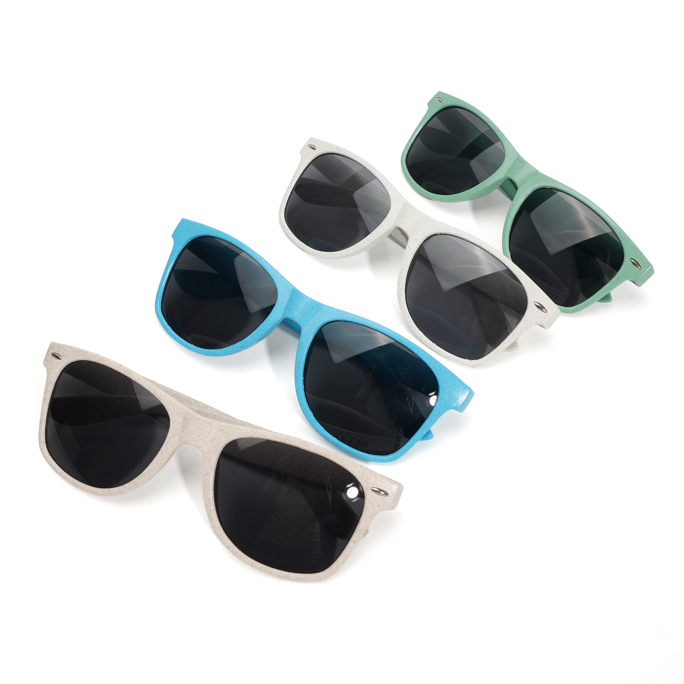 Custom Wheat Straw Sunglasses1