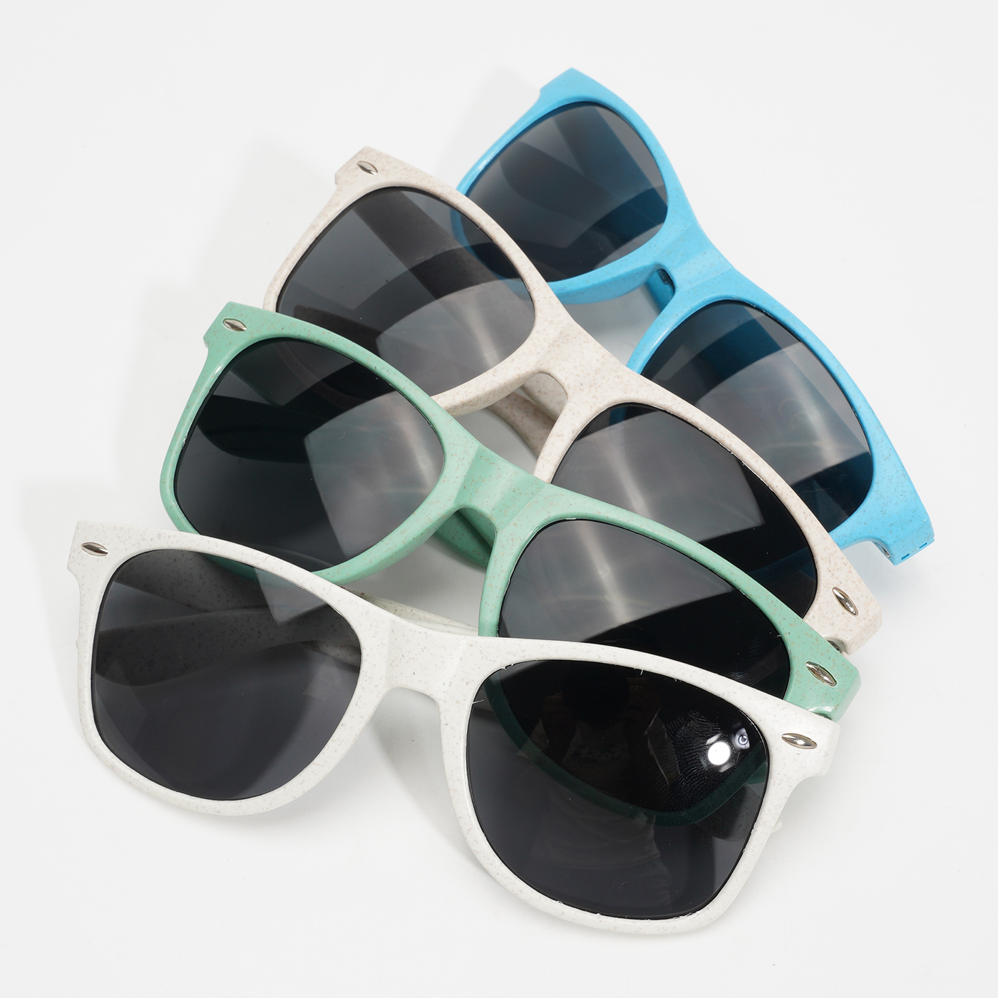 Custom Wheat Straw Sunglasses2