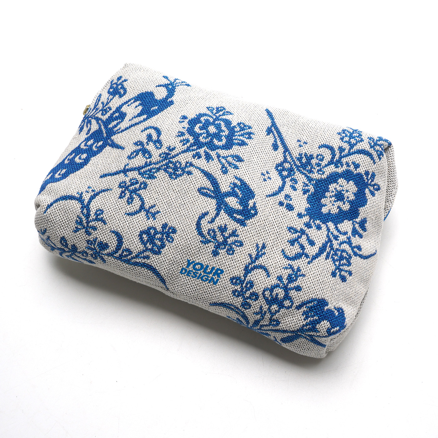 Embroidered Cosmetics Pouch