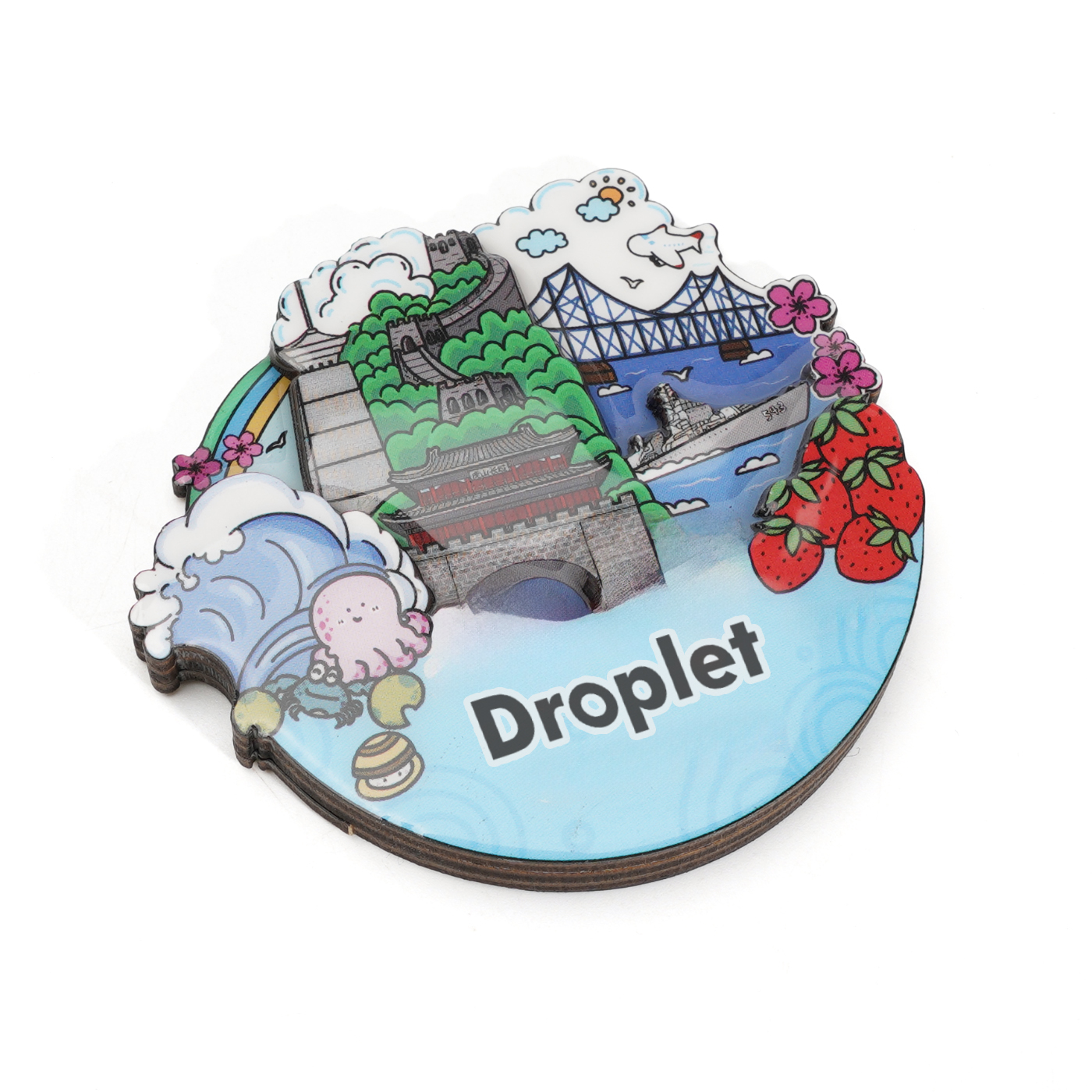  Tourist Magnetic Magnet1