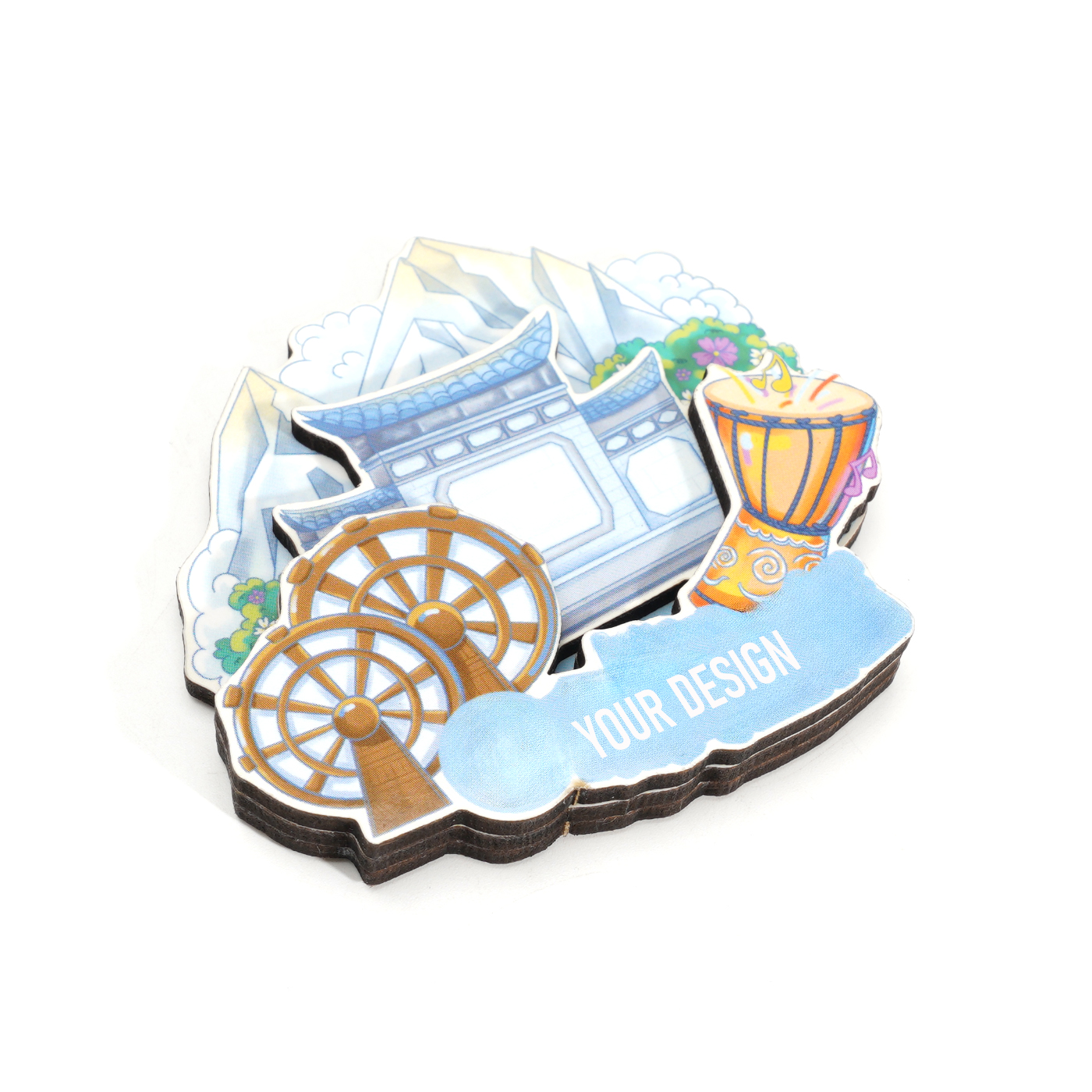  Tourist Souvenirs Refrigerator Magnets2