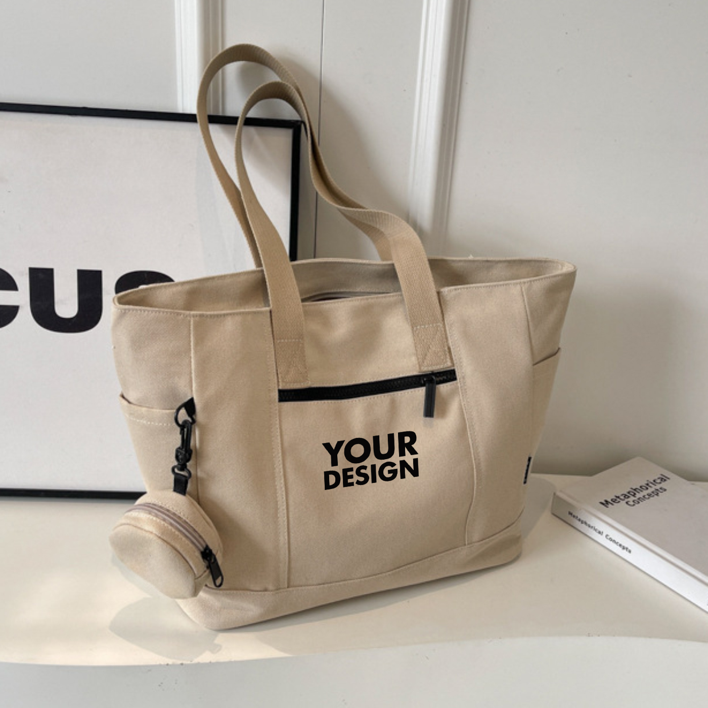 Large Size Canvas Handbags 3