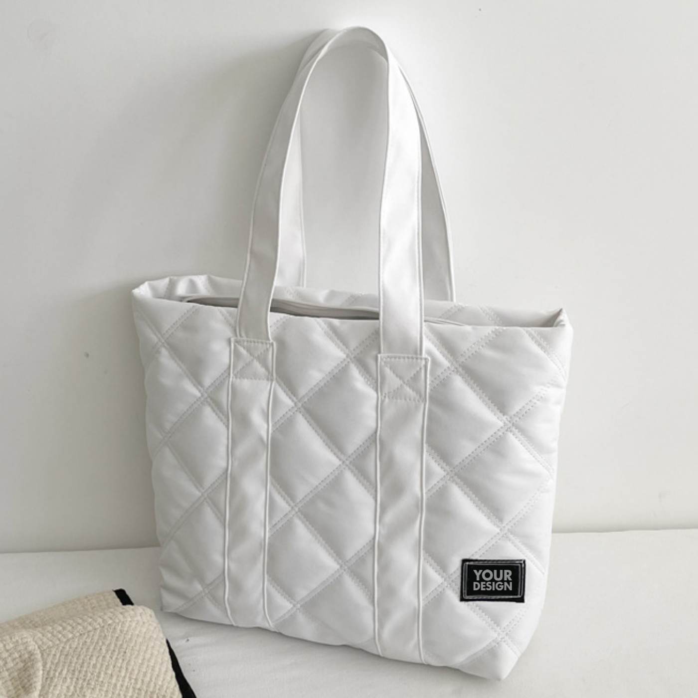 Lightweight Puffy Tote Bag3