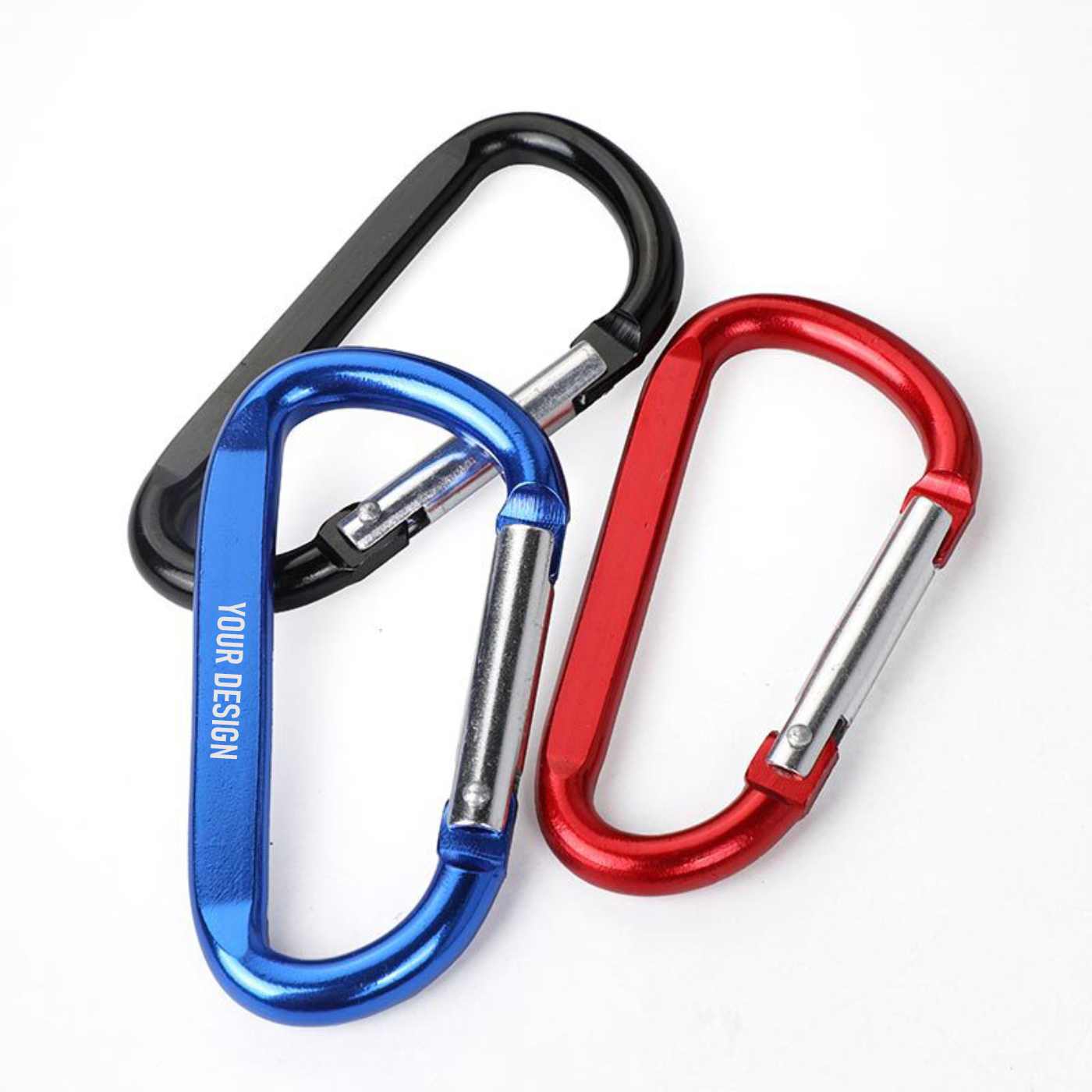 Personalized D-shaped Metal Carabiner1