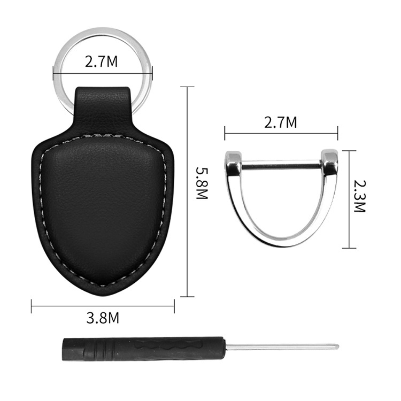 Promotional Leather Keychain2