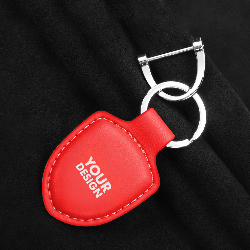 Promotional Leather Keychain1