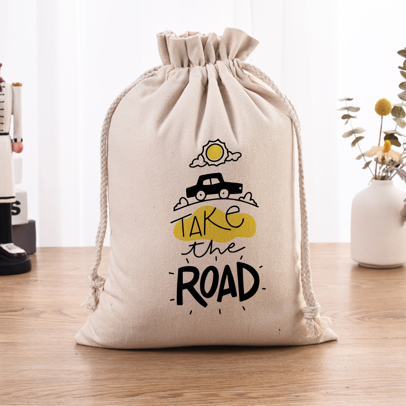 Cotton Drawstring Pouch 