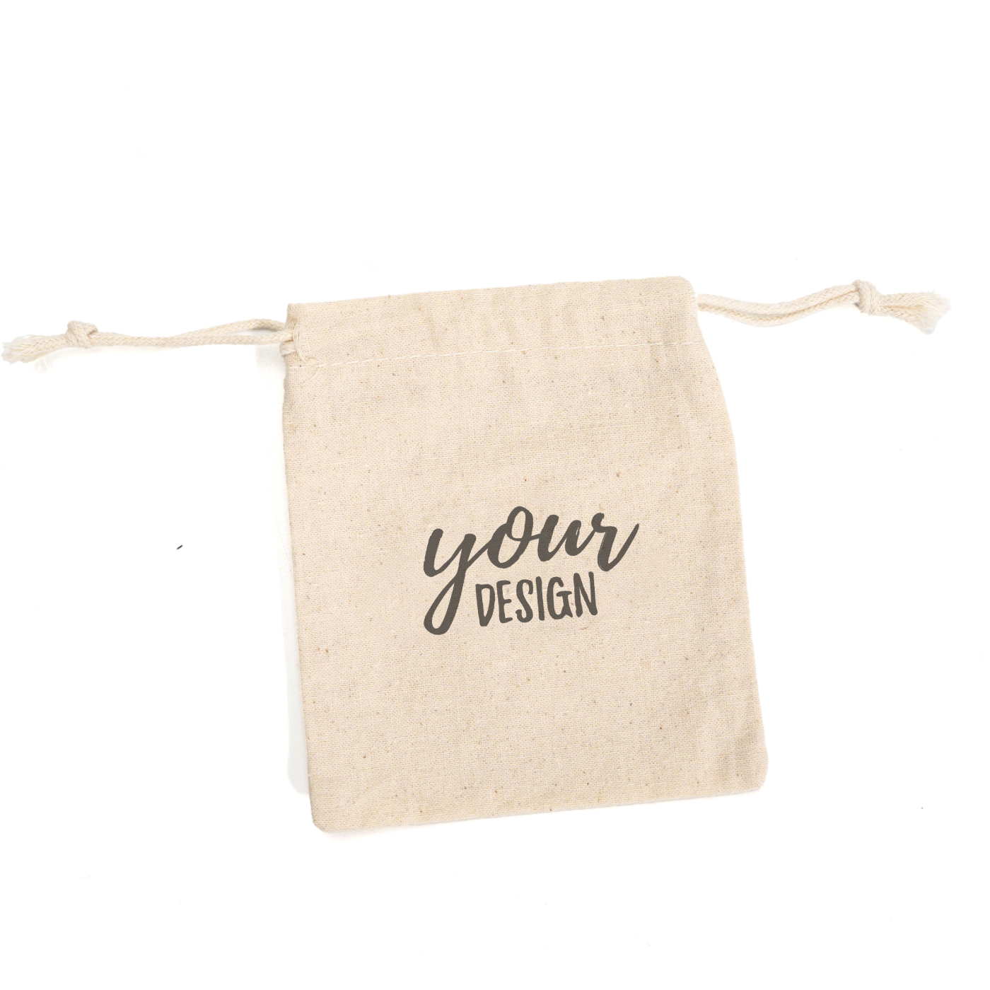 Protable Drawstring Cotton Pouch1