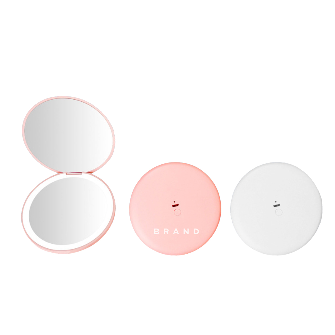 Protable Mirror With Light