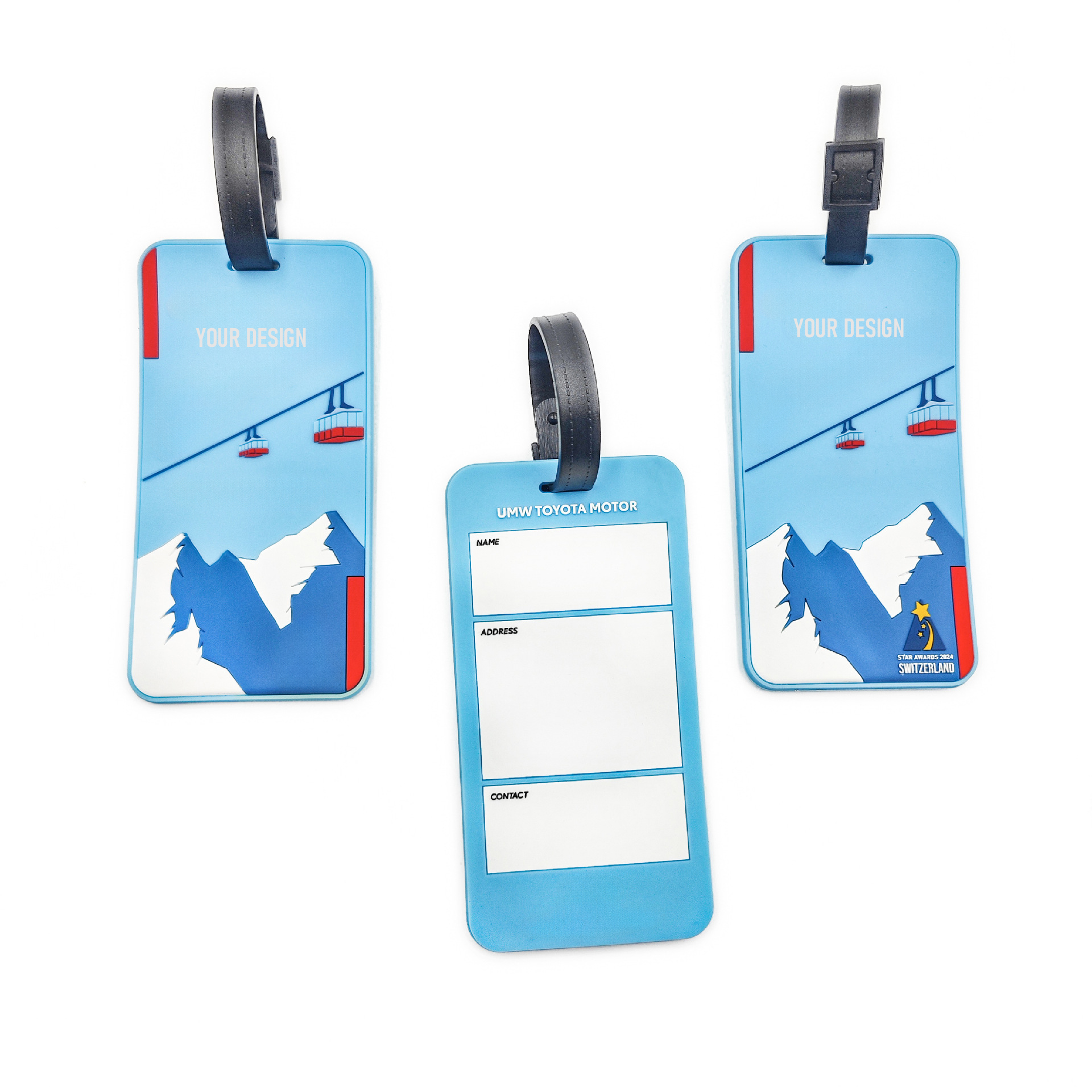 Personalized PVC Luggage Tag2