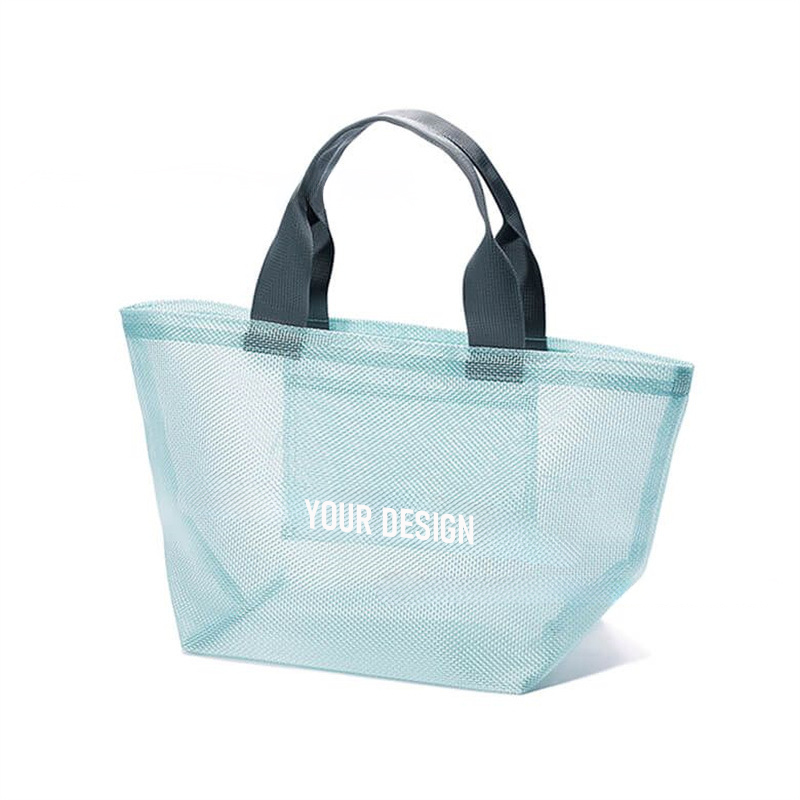 Foldable Mesh Beach Bag1