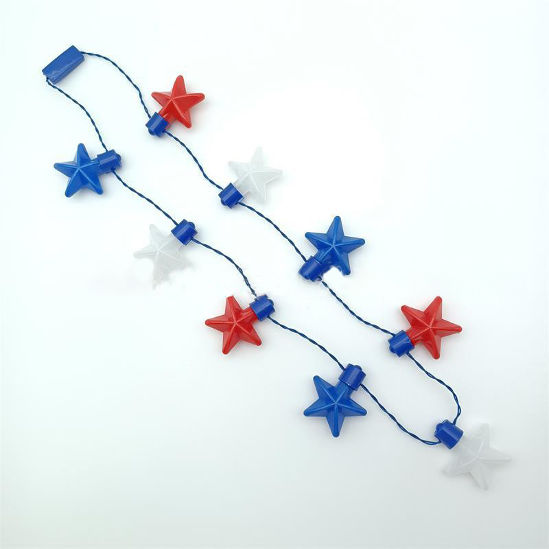Independence Day Glow Necklace2