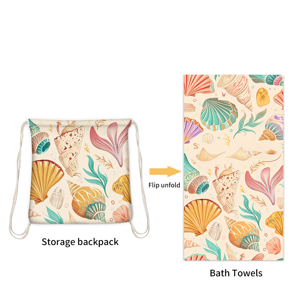 Multi-purpose Microfiber Beach Towel1