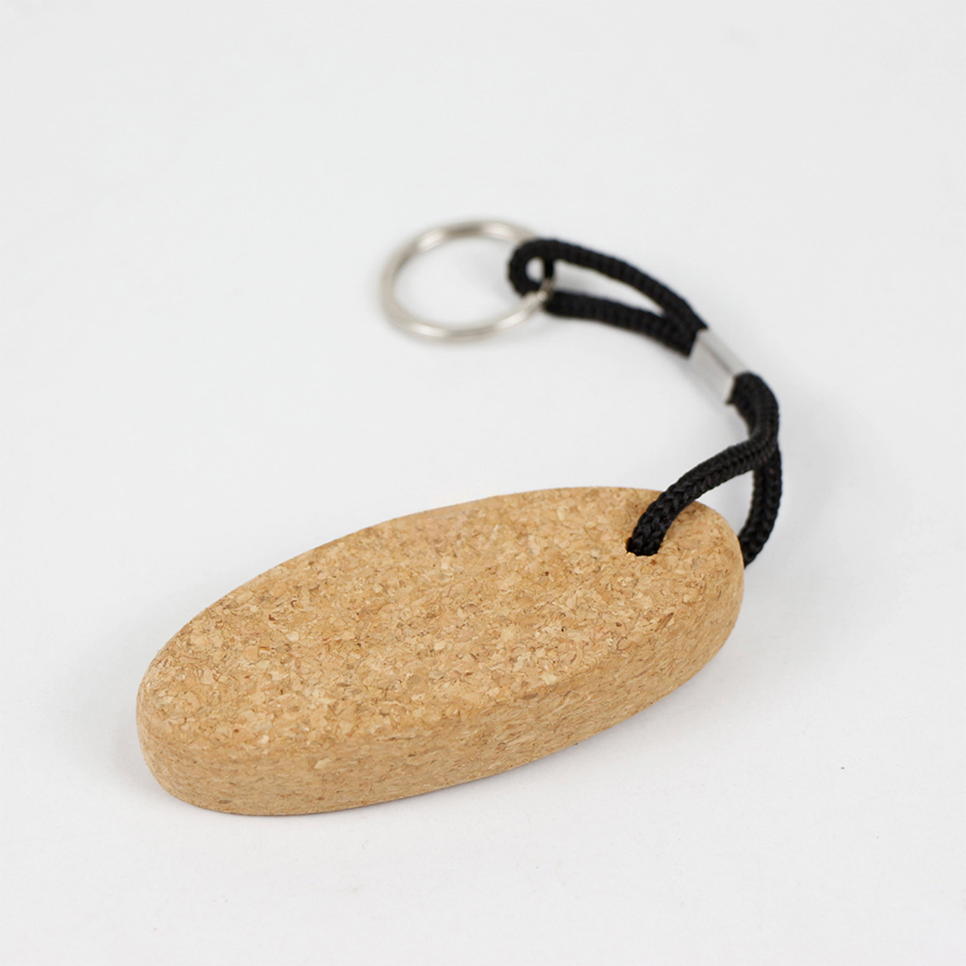 Oval Shaped Floating Key Ring 3