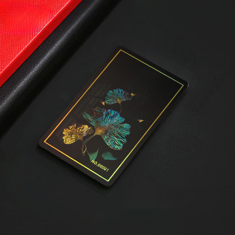 Holographic Foil Business Cards2