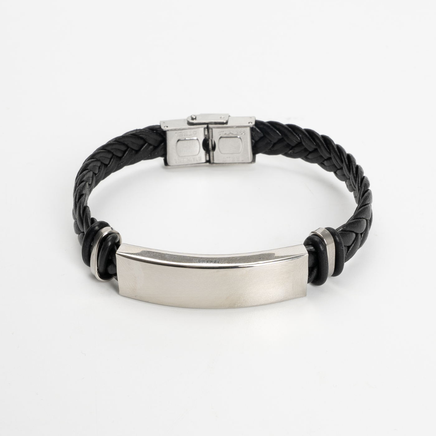 Stainless Steel Woven Bracelet4