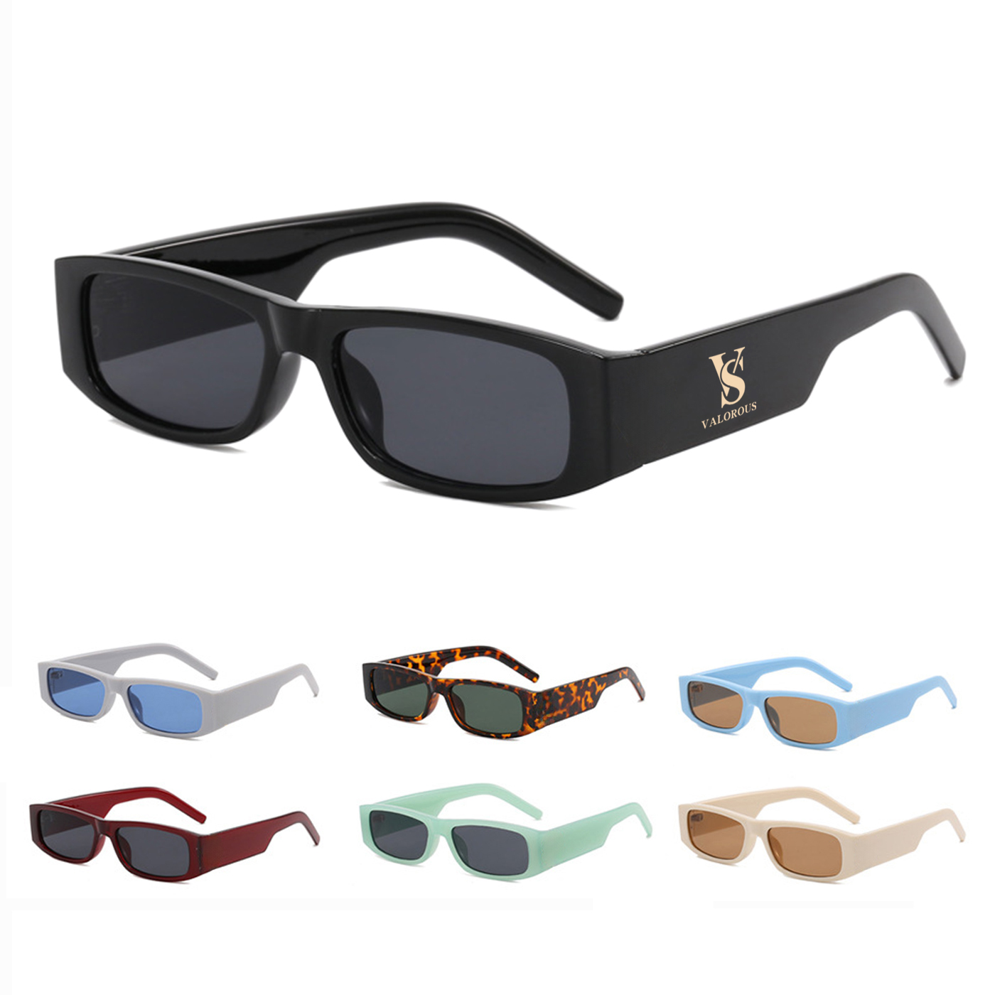 Custom Vintage Small Square Sunglasses3