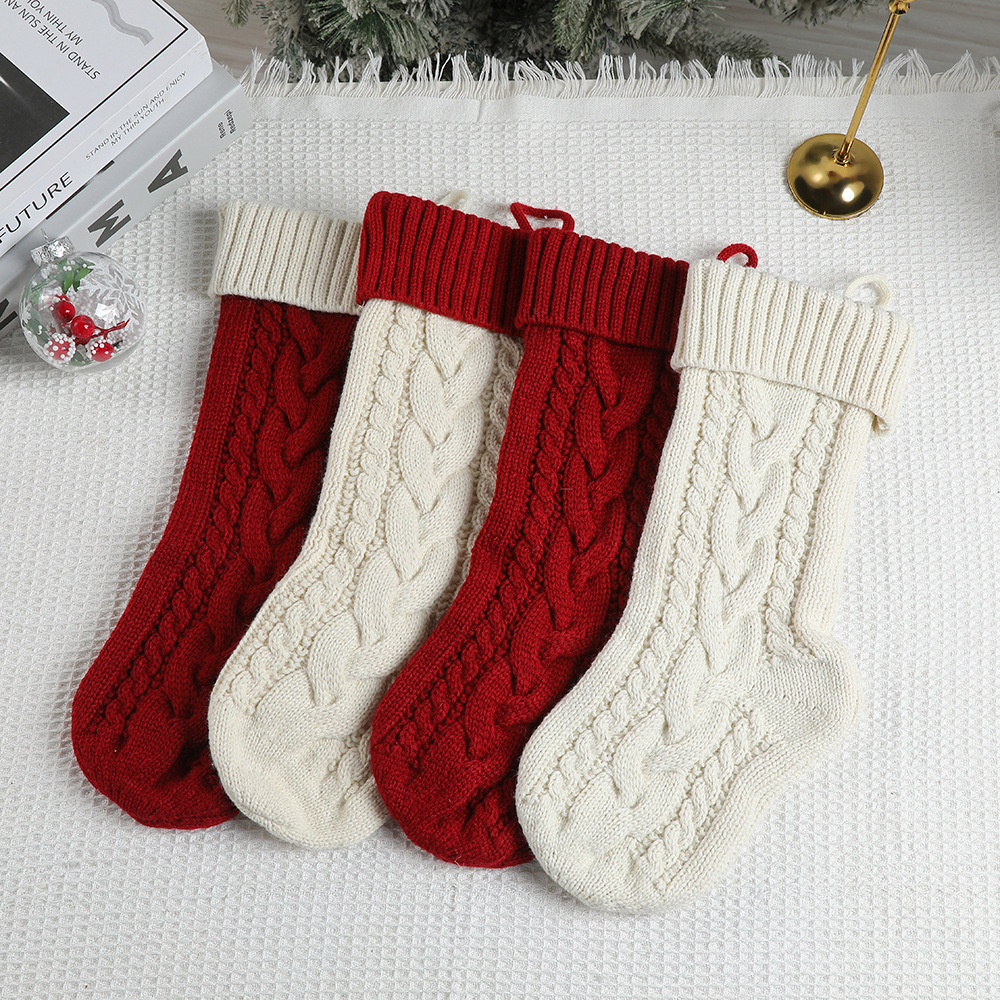 Knitted Christmas Stockings1