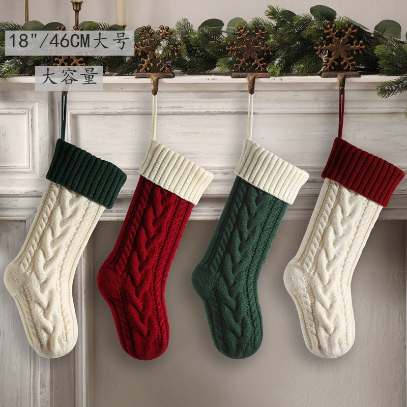Knitted Christmas Stockings4