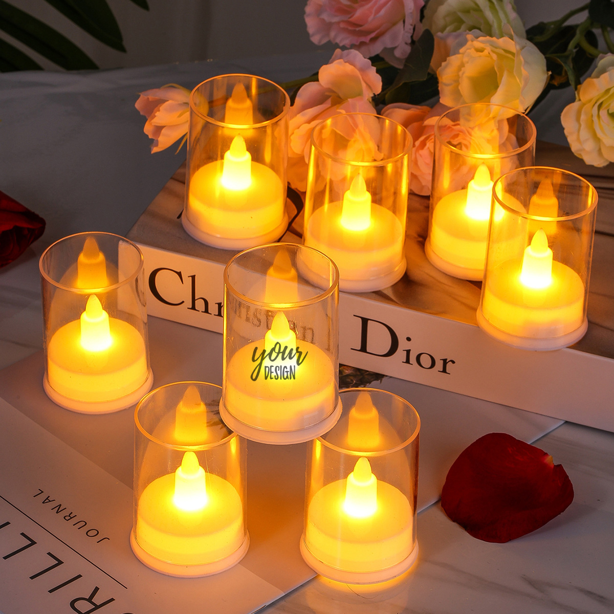 Halloween Flameless Tea Lights 