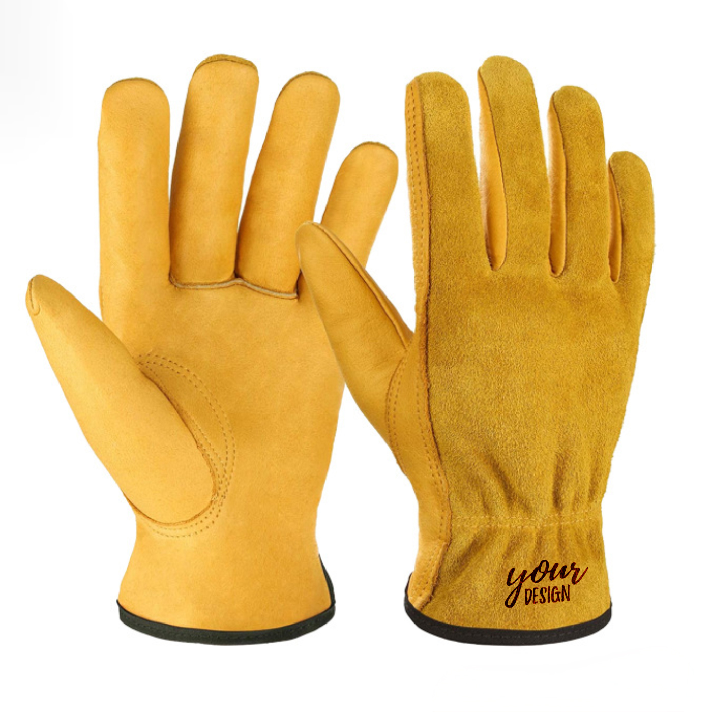 Leather Work Gloves