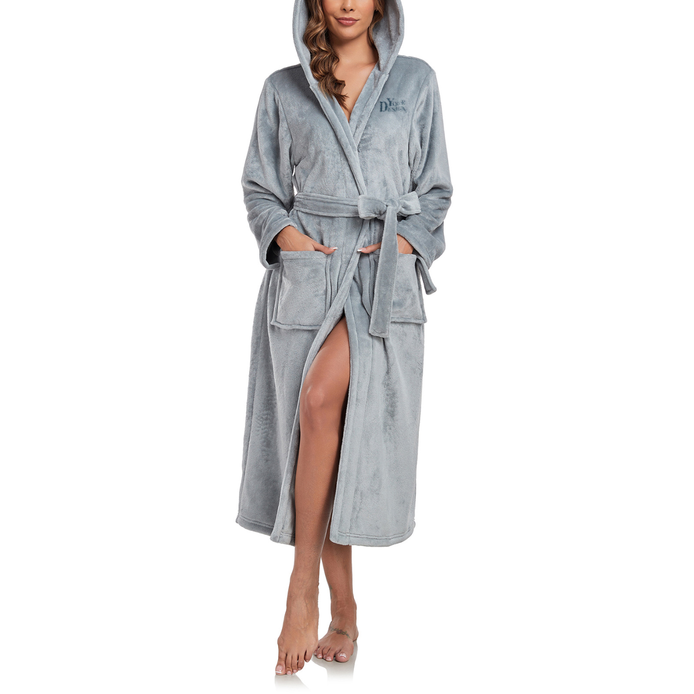 Unisex Terry Hooded Bath Robe