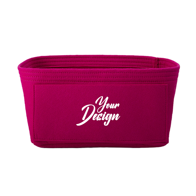 Personalized Insert Felt Bag Organizer 