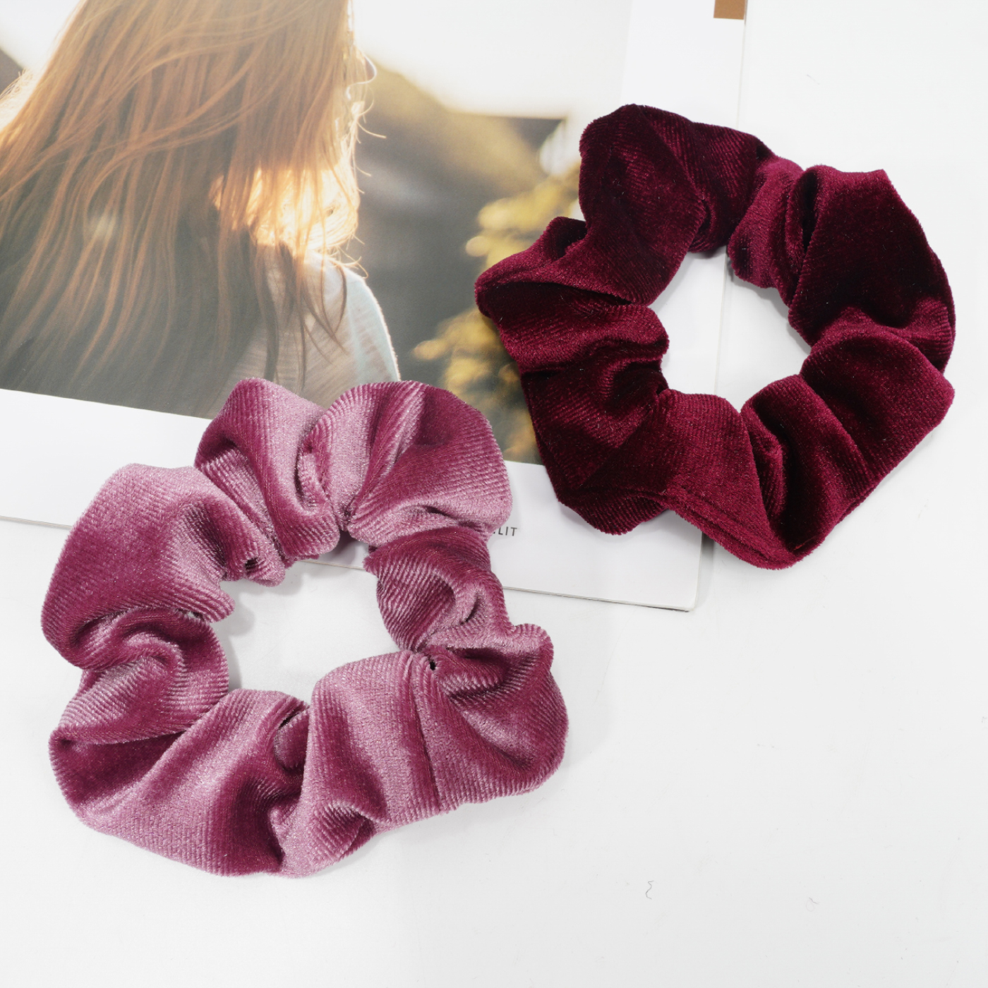 Soft Velvet Hair Scrunchie3