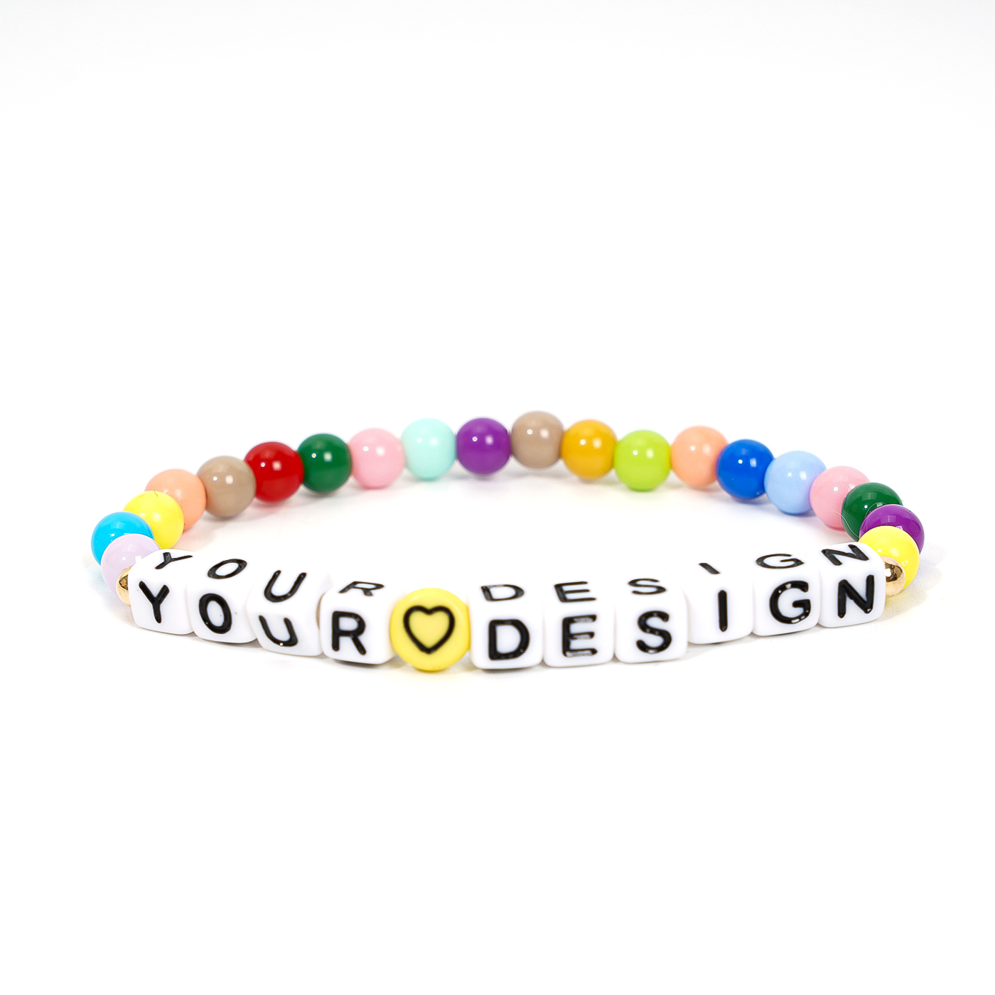 Colorful Clay Bead Bracelets1