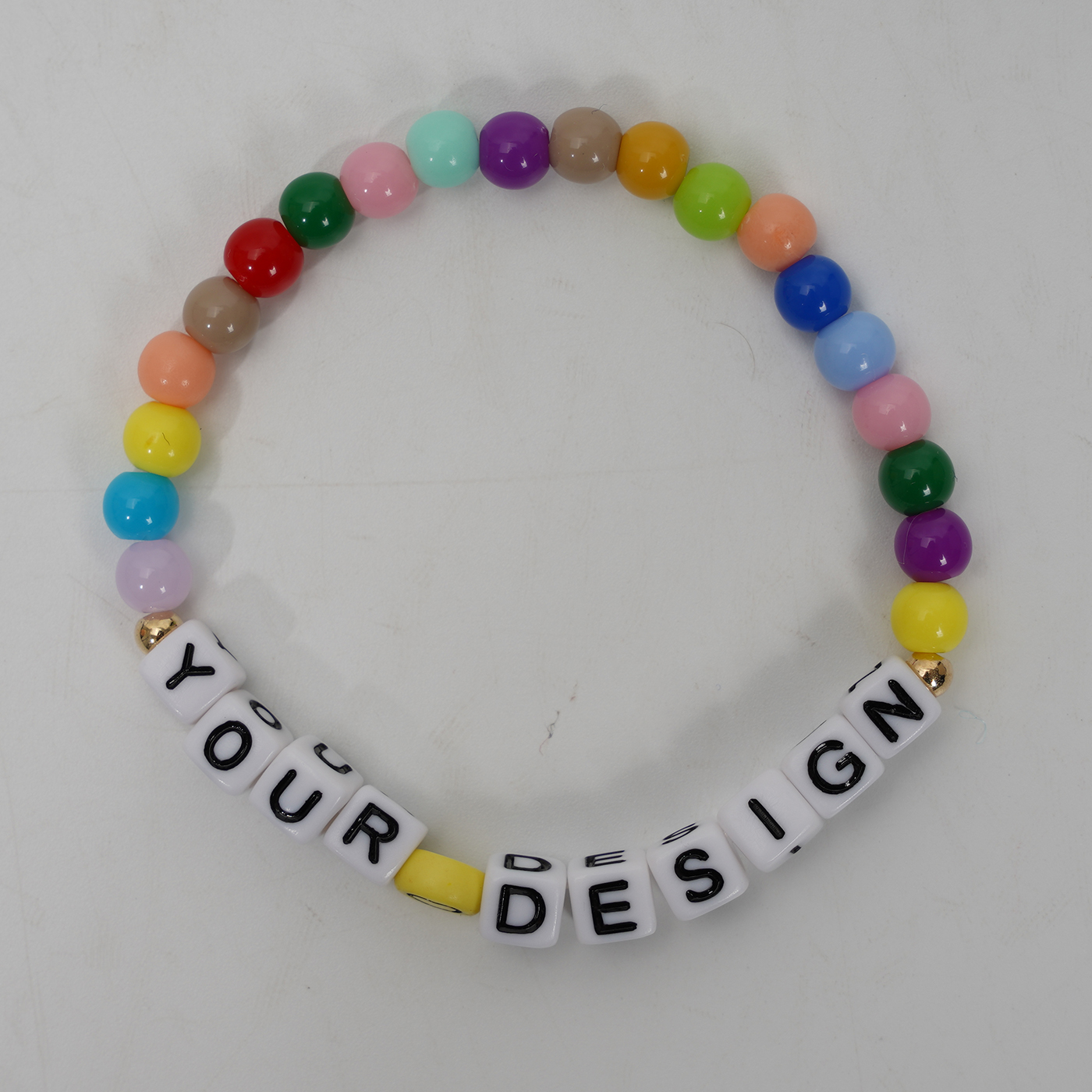 Colorful Clay Bead Bracelets4