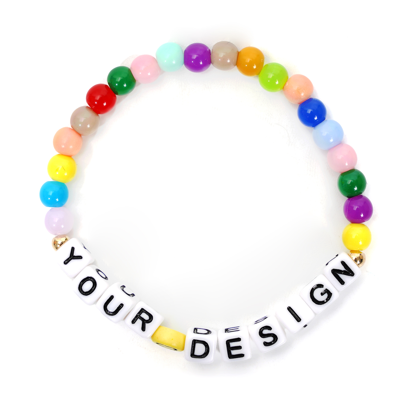 Colorful Clay Bead Bracelets