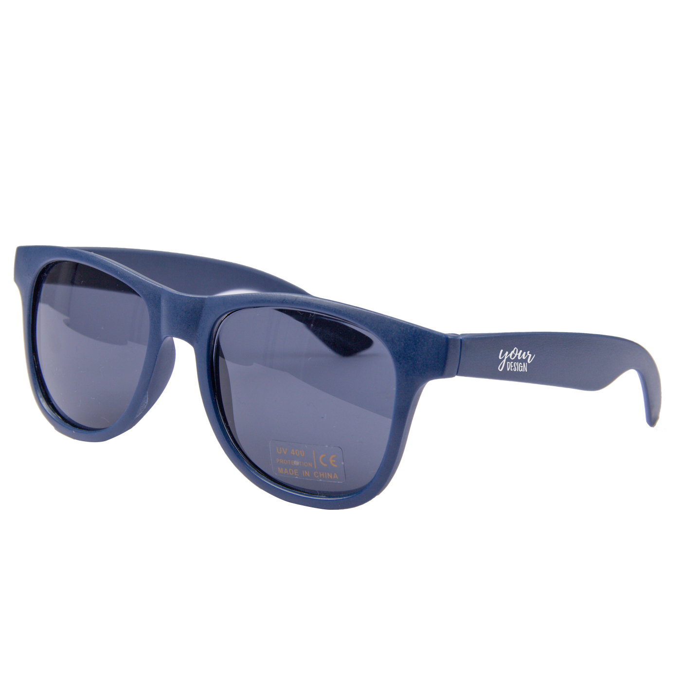 Matte plastic promotional sunglasses