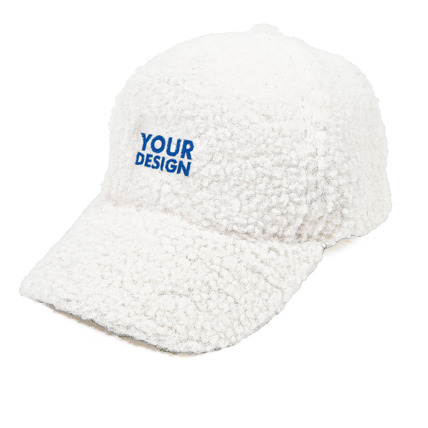 Lamb Wool Winter Baseball Cap1