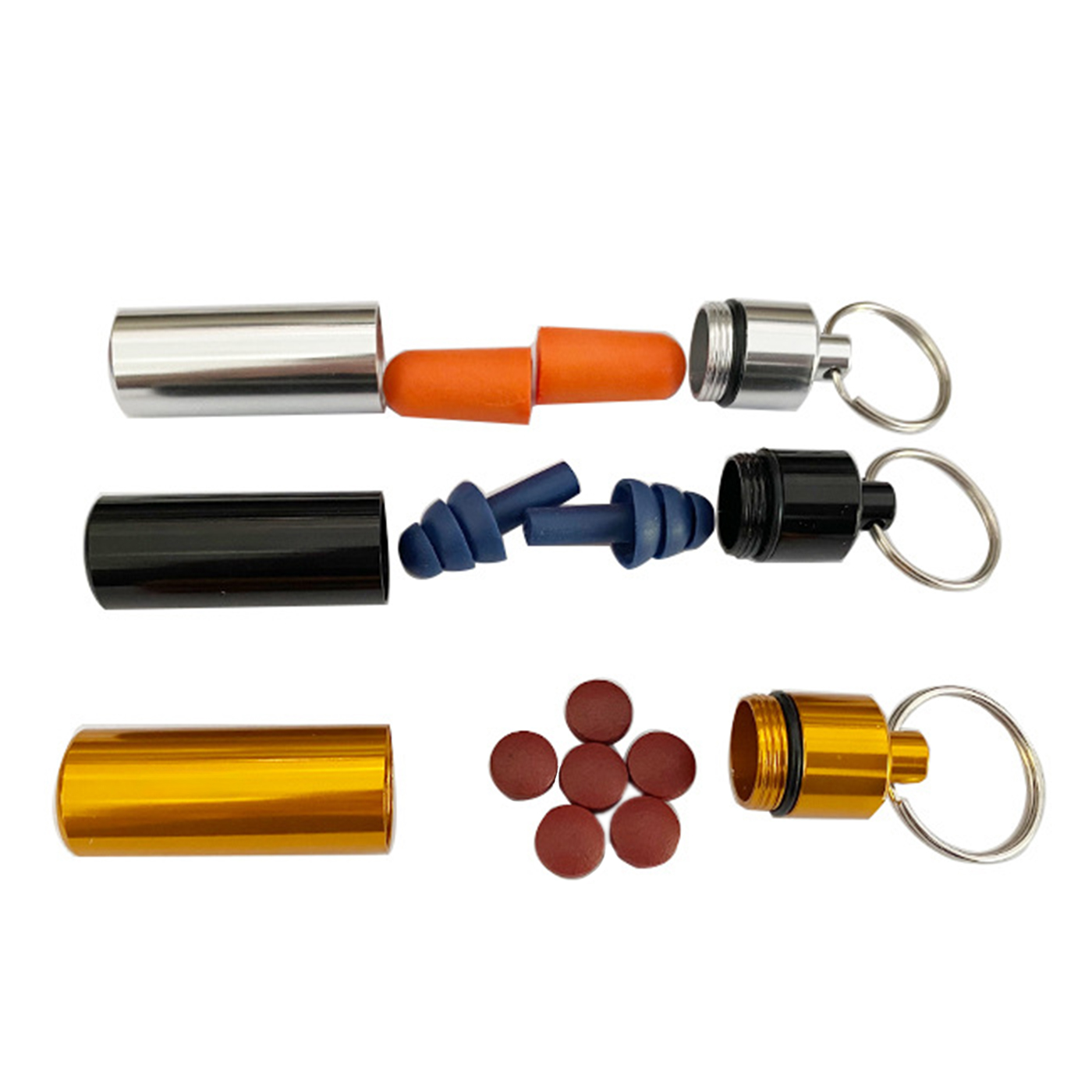 Small Pill Box Keychain2
