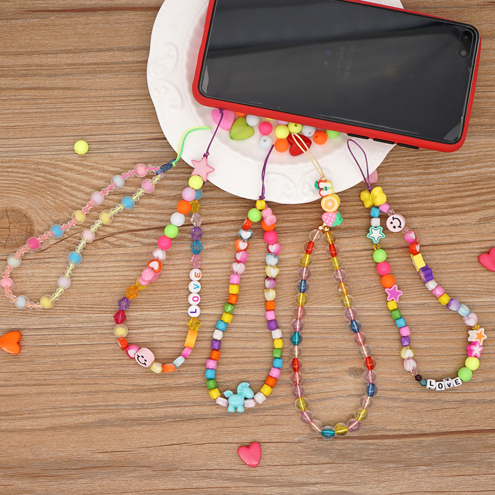 Beaded Mobile Lanyard3